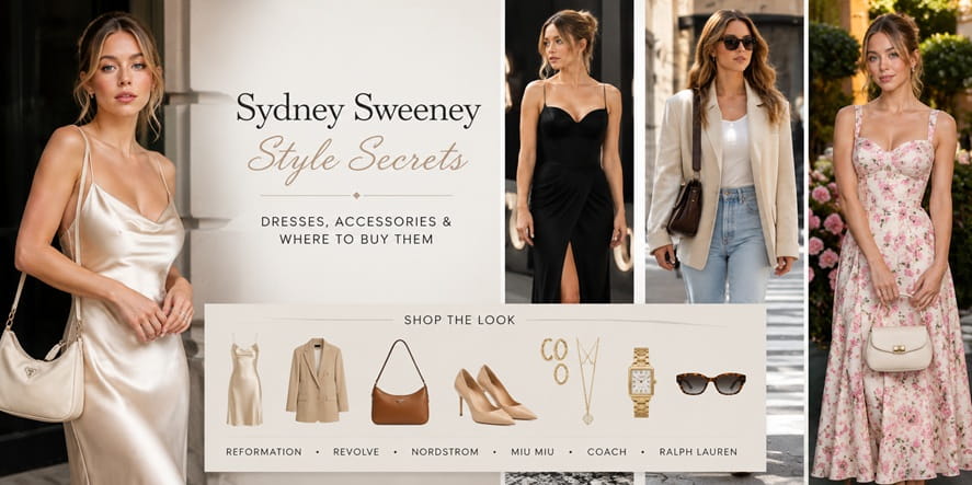 Sydney Sweeney Style Secrets That Make Every Outfit Feel Effortlessly Luxurious